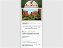 Tablet Screenshot of fairoaksmpls.com